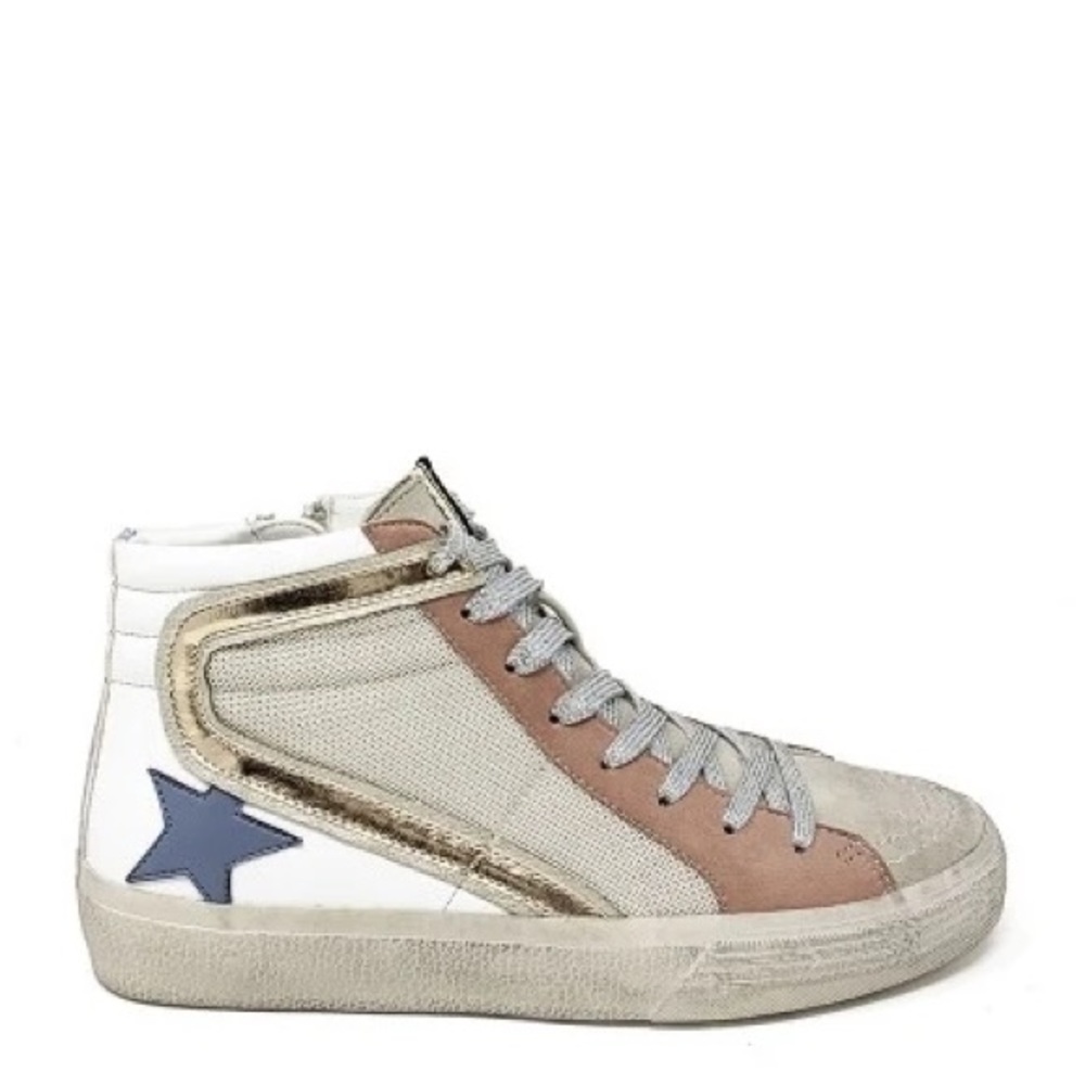 Shushop - “Roxanne” Hi-top sneakers ((Golden Goose Dupes)) brand new- never worn